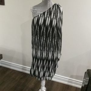 Attitude one shoulder dress